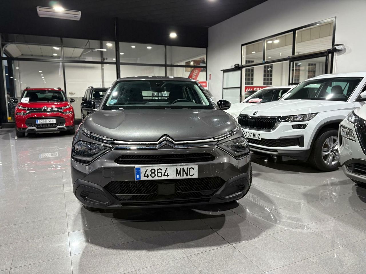 Citroën C4 PURETECH 130 S&S 6V YOU GRIS PLATINO (METALIZADO)	TELA MEANWHILE NEGRO - Foto 2