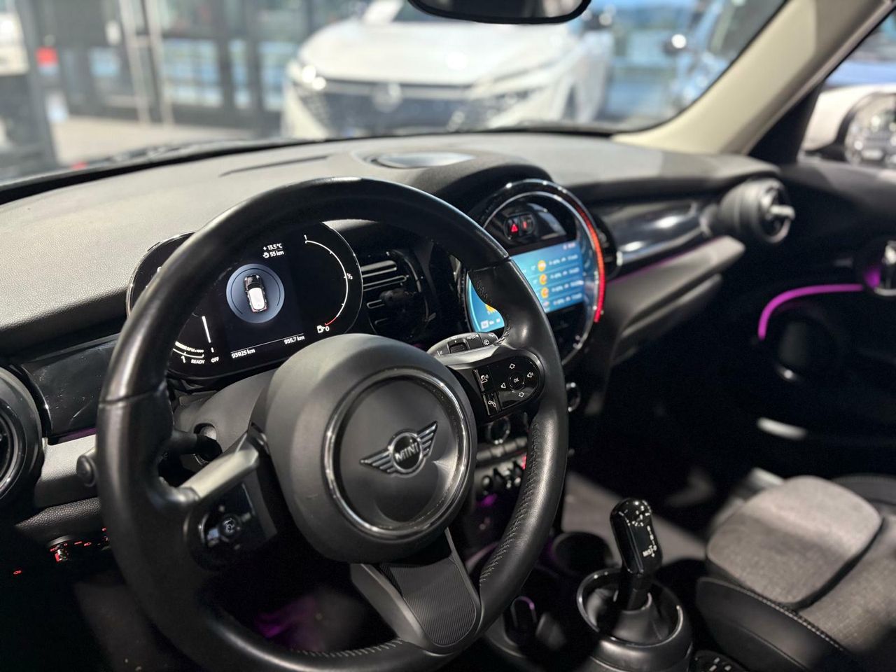MINI Cooper COOPER 5 PUERTAS ENIGMATIC BLACK METALIZADA	TELA FIREWORK CARBON BLACK - Foto 2