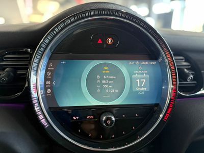 MINI Cooper COOPER 5 PUERTAS ENIGMATIC BLACK METALIZADA	TELA FIREWORK CARBON BLACK