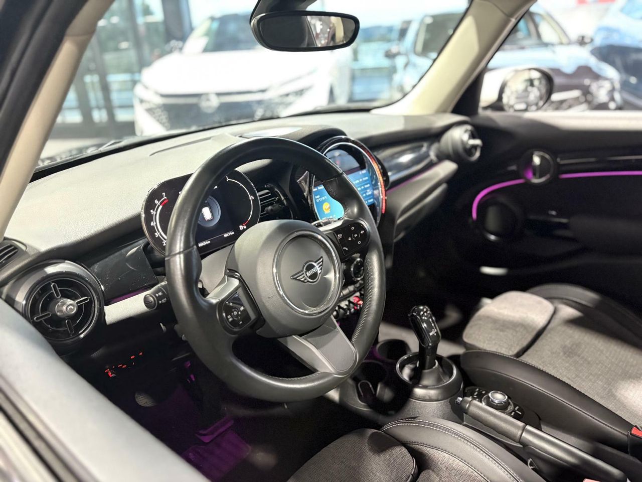 MINI Cooper COOPER 5 PUERTAS ENIGMATIC BLACK METALIZADA	TELA FIREWORK CARBON BLACK - Foto 2