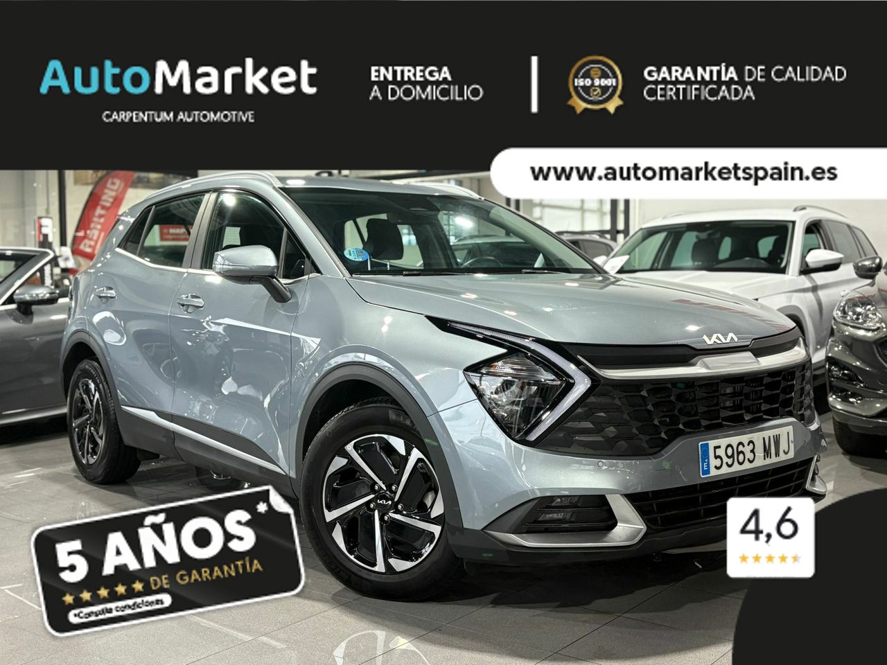 Kia Sportage DRIVE	1.6 T-GDI 118KW (160CV) DRIVE 17