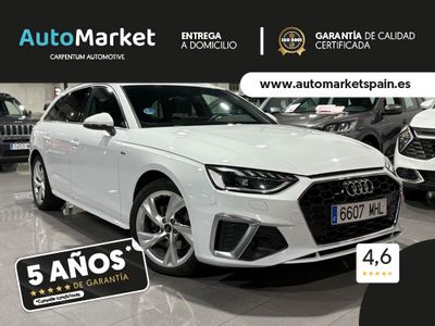 Audi A4 AVANT S LINE 35 TFSI 110KW S TRONIC BLANCO GLACIAR (METALIZADO