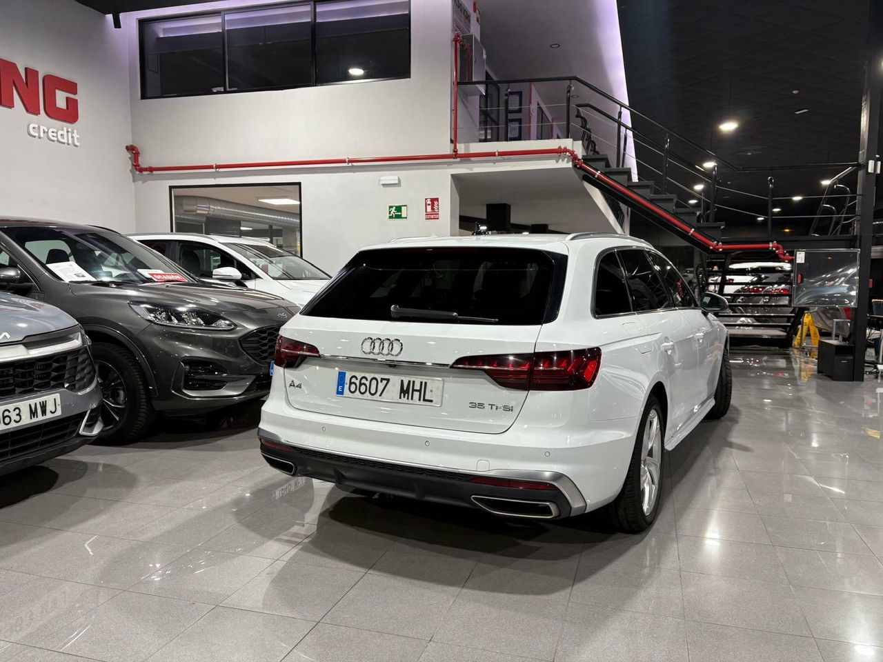 Audi A4 AVANT S LINE 35 TFSI 110KW S TRONIC BLANCO GLACIAR (METALIZADO - Foto 2
