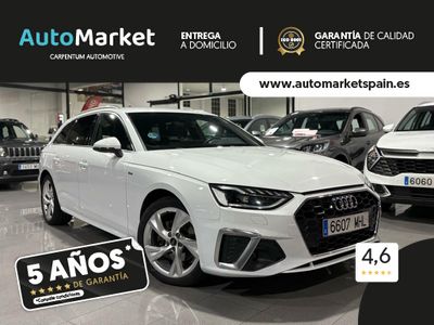 Audi A4 AVANT S LINE 35 TFSI 110KW S TRONIC BLANCO GLACIAR (METALIZADO