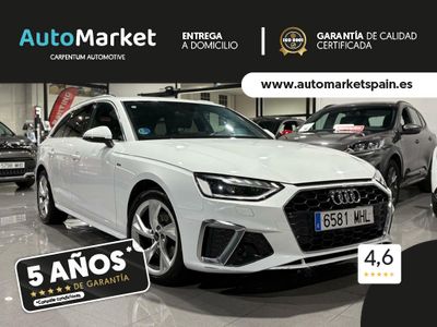 Audi A4 AVANT S LINE 35 TFSI 110KW S TRONIC BLANCO GLACIAR (METALIZADO