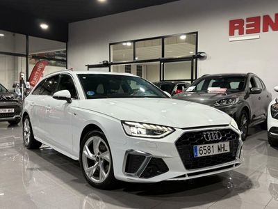 Audi A4 AVANT S LINE 35 TFSI 110KW S TRONIC BLANCO GLACIAR (METALIZADO