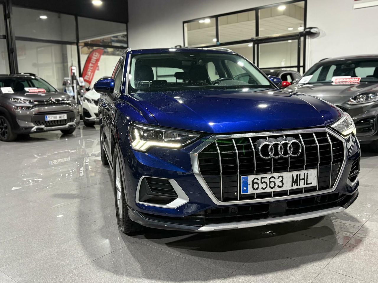 Audi Q3 ADVANCED 35 TDI 110KW (150CV) S TRONIC AZUL NAVARRA (METALIZADA - Foto 2