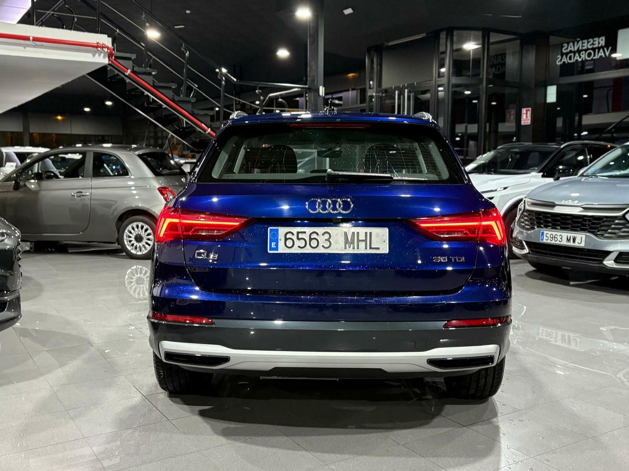Audi Q3 ADVANCED 35 TDI 110KW (150CV) S TRONIC AZUL NAVARRA (METALIZADA - Foto 2