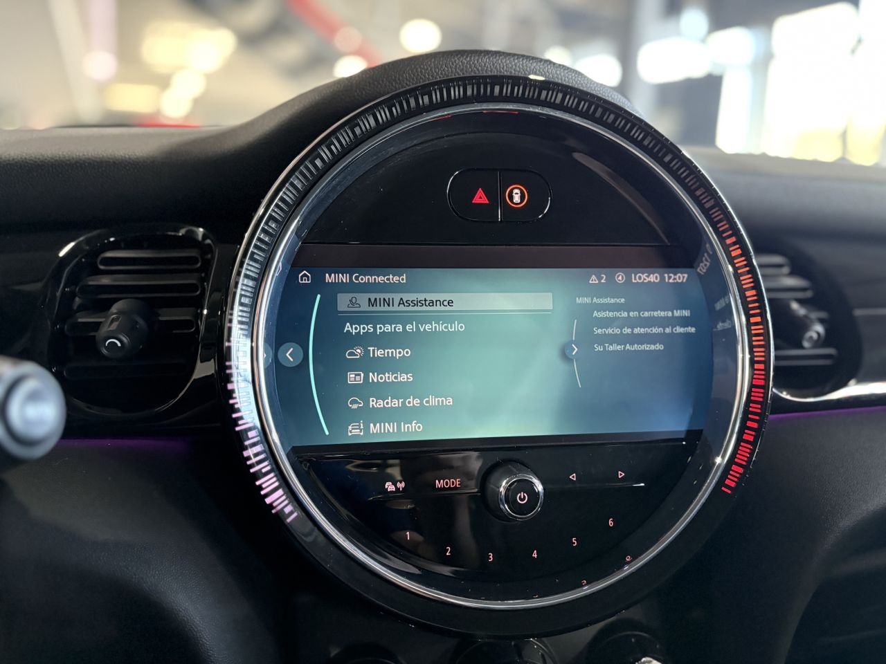MINI Cooper COOPER 5 PUERTAS ENIGMATIC BLACK METALIZADA	TELA FIREWORK CARBON BLACK - Foto 2