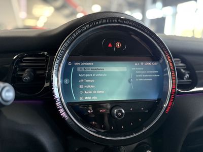 MINI Cooper COOPER 5 PUERTAS ENIGMATIC BLACK METALIZADA	TELA FIREWORK CARBON BLACK