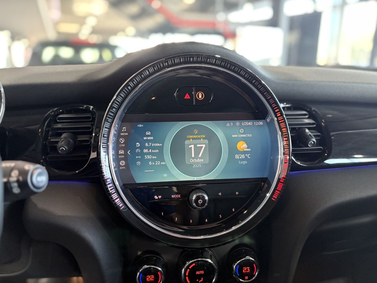 MINI Cooper COOPER 5 PUERTAS ENIGMATIC BLACK METALIZADA	TELA FIREWORK CARBON BLACK - Foto 2