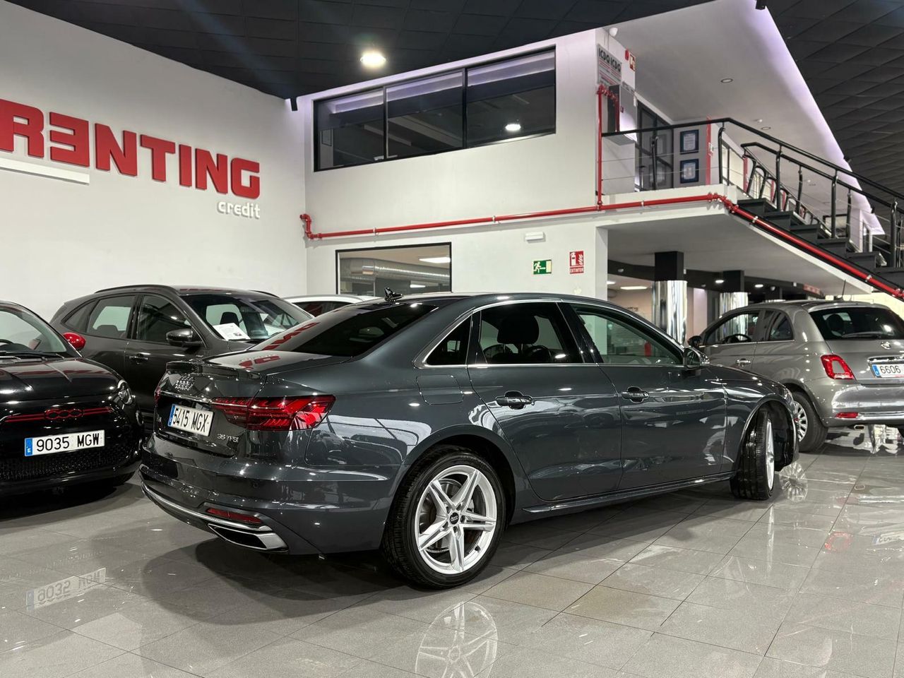 Audi A4 ADVANCED 35 TFSI 110KW (150CV) S TRONIC GRIS MANHATTAN (METALIZADO)	TELA INDEX NEGRO - Foto 2