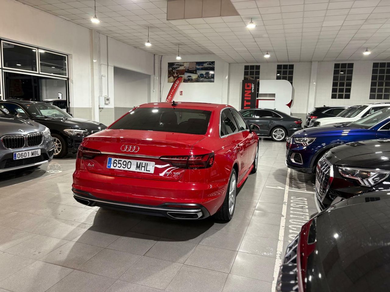 Audi A4 ADVANCED 35 TFSI 110KW (150CV) S TRONIC GRIS MANHATTAN (METALIZADO)	TELA INDEX NEGRO - Foto 2