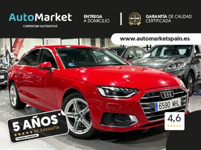 Audi A4 ADVANCED 30 TDI 100KW (136CV) S TRONIC ROJO TANGO (METALIZADO
