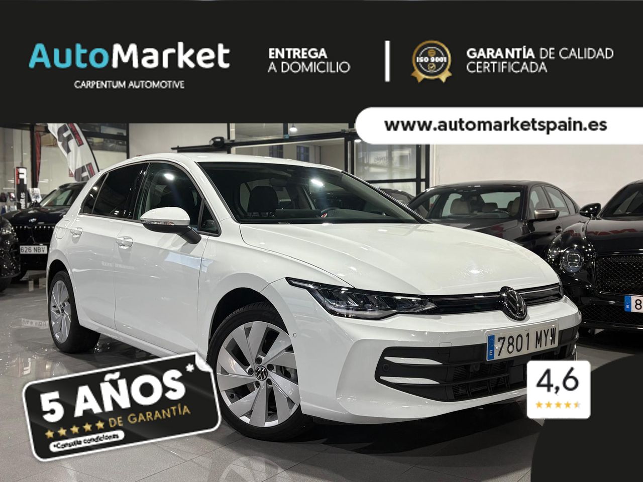 Volkswagen Golf "Más" 1.5 TSI 85kW (115CV)