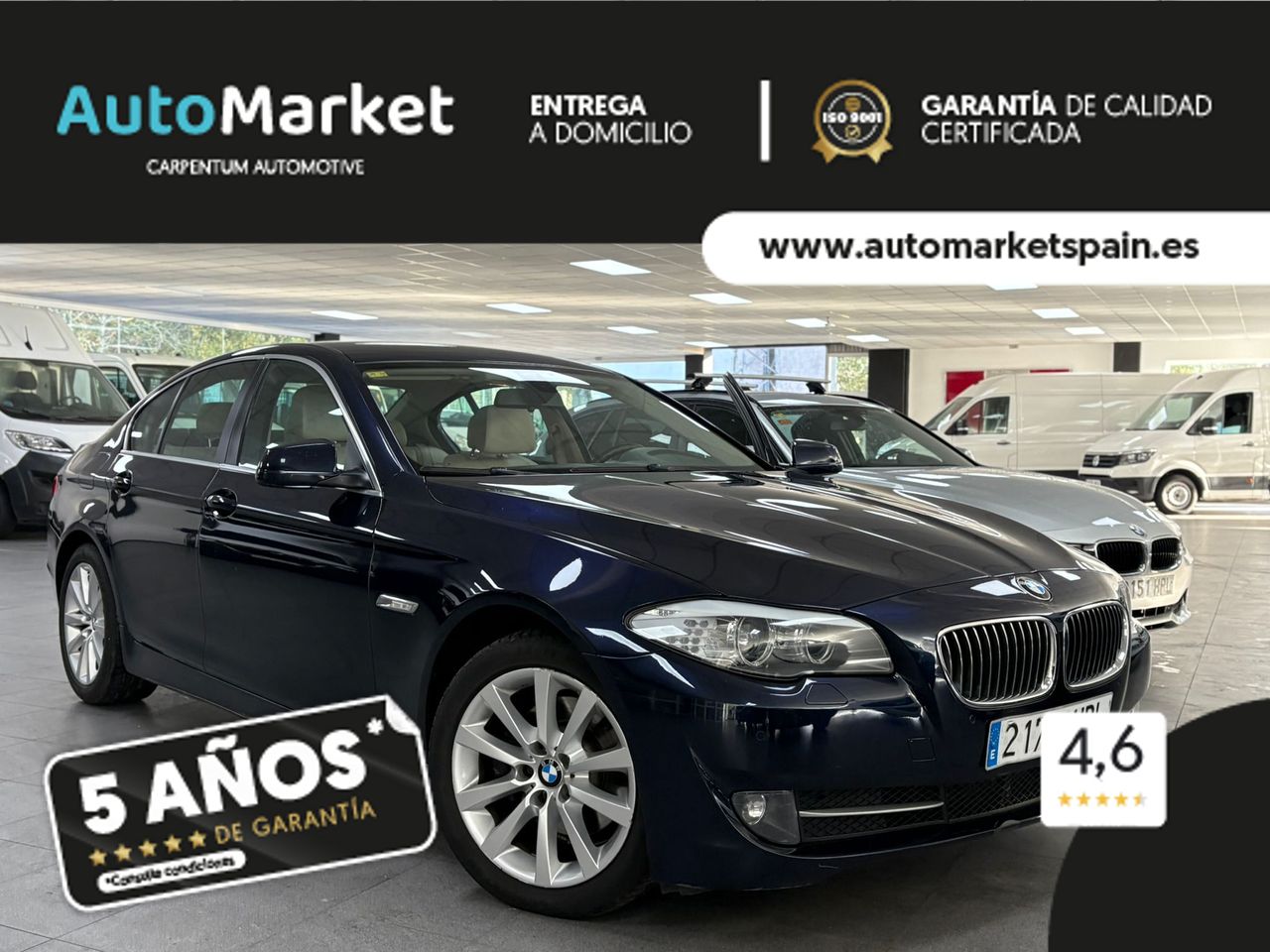 BMW Serie 5 520D MOTOR CON 168.000 KM - Foto 2
