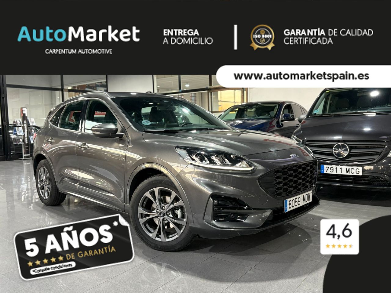 Ford Kuga ST-LINE 1.5T ECOBOOST 110KW (150CV  - Foto 2