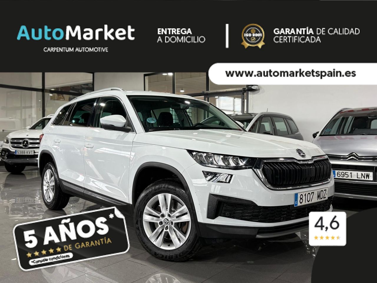 Skoda Kodiaq AMBIT	2.0 TDI 110KW (150CV) DSG 4X2 AMBITION  - Foto 2