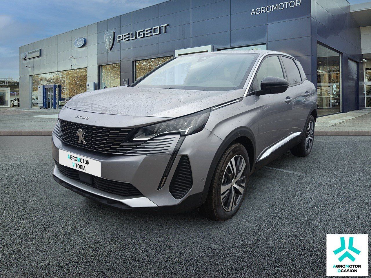Peugeot 3008 Allure Pack BlueHDi 130 S&S EAT8
 Habillaje: Gris Artense / Tela Colyn BRUMEO con pespuntes decorat 