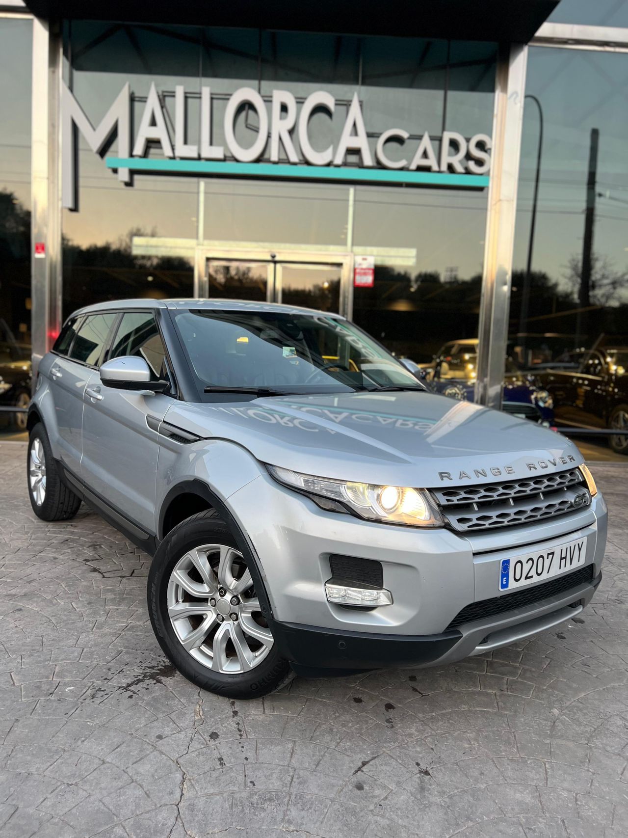 Land rover evoque blanco  de segunda mano - land-rover range rover evoque 2014 /