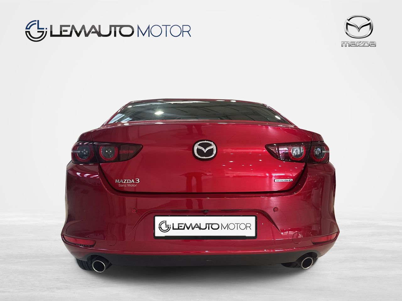 Mazda 3 2.0 SKYACTIV-G ZENITH+SAFE+CUERO AUT - Foto 2