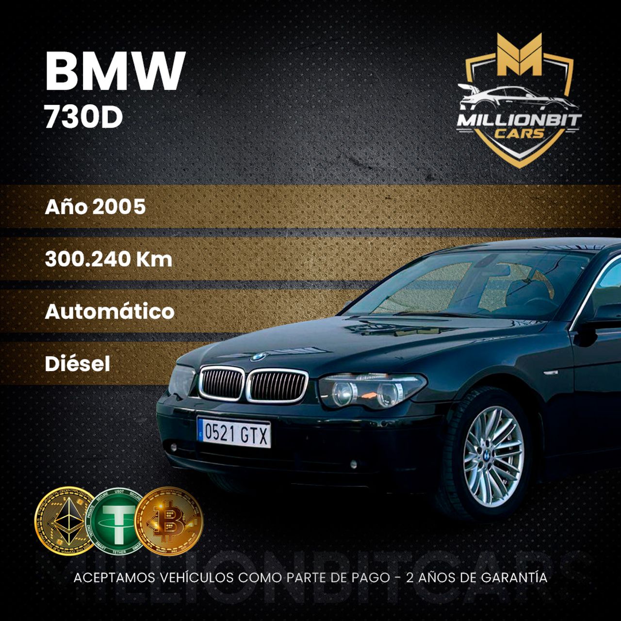 bmw serie 7 2005 /