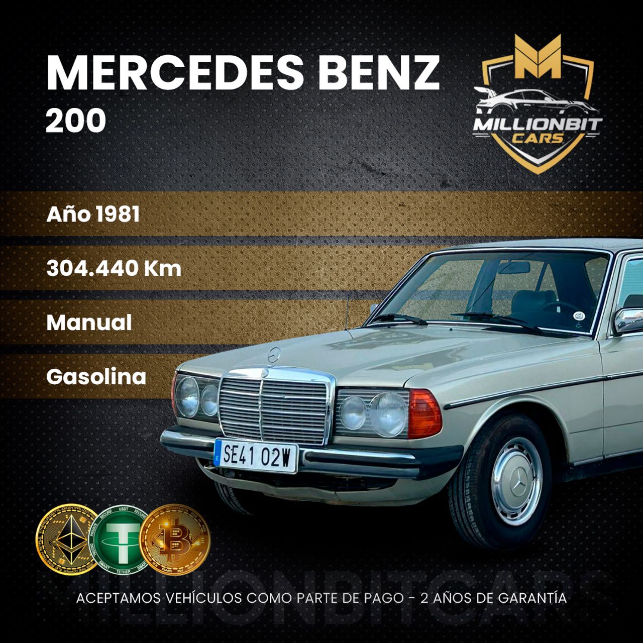 mercedes 200 1981 /