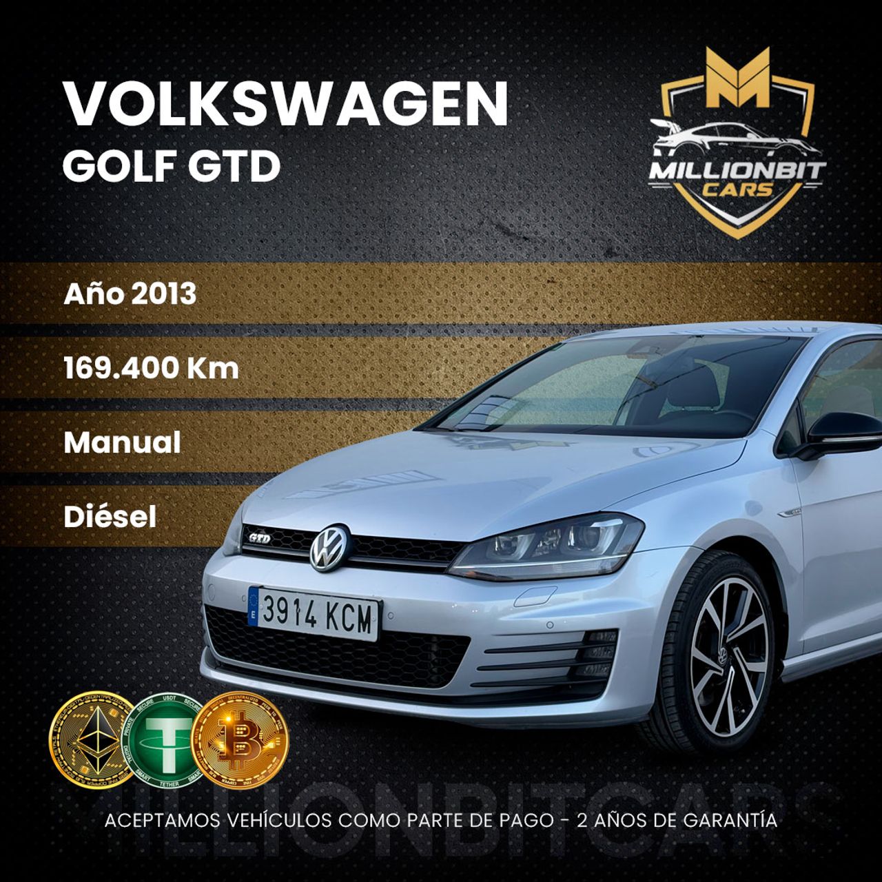 Volkswagen multivan 2024 5 puertas  de segunda mano - volkswagen golf 2013 /