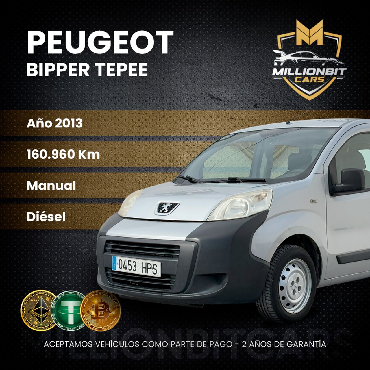 Experiencia profesionalismo te  de segunda mano - peugeot bipper 2013 /
