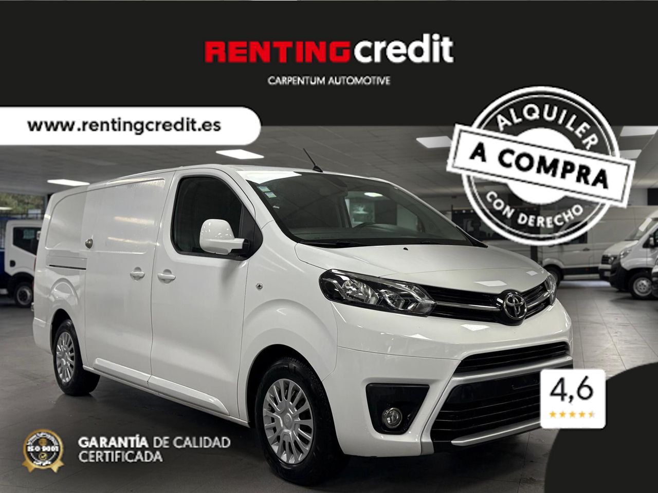 Toyota Proace 2.0 D-4D Long Comfort S&S STOCK