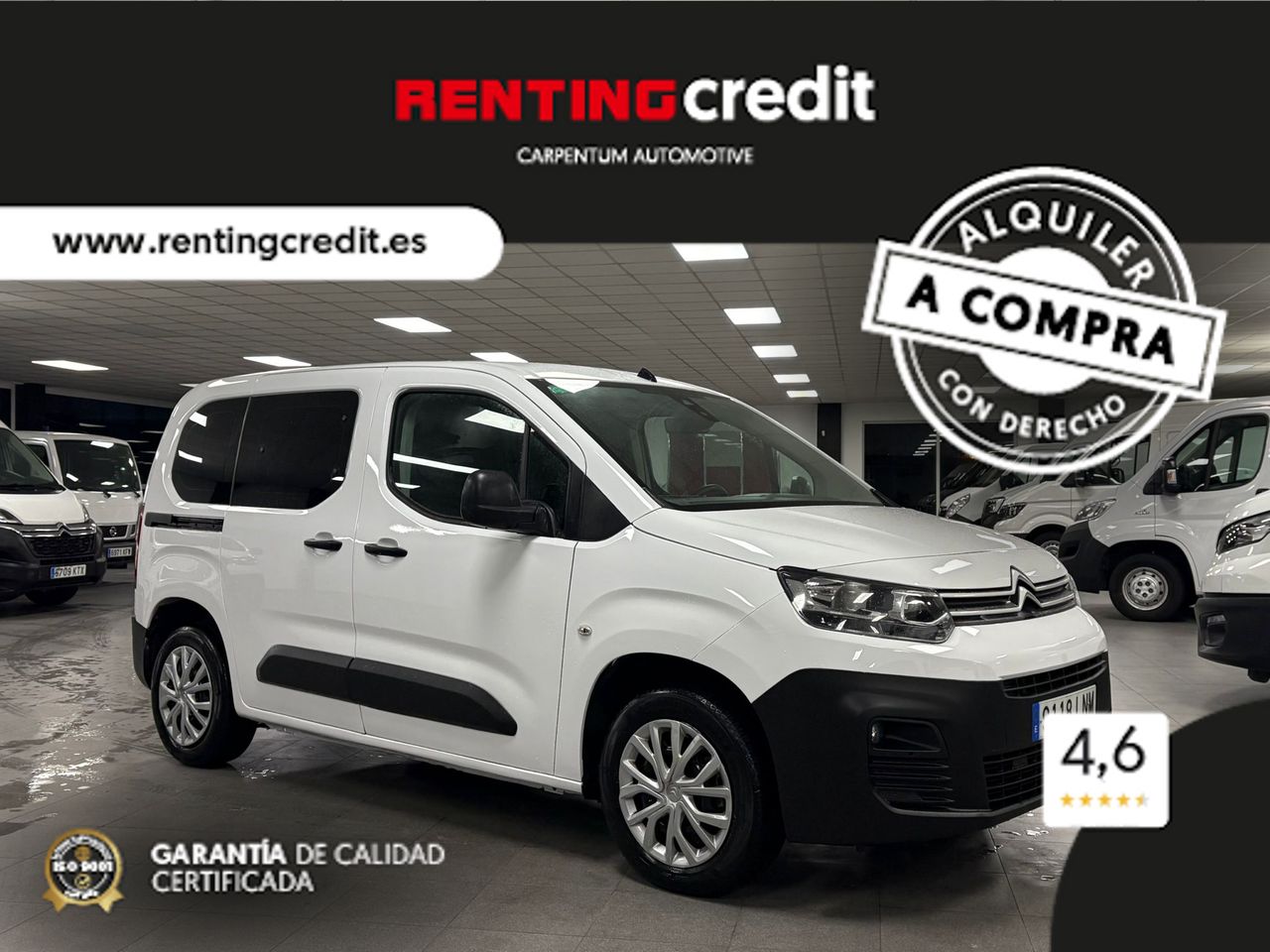 Citroën Berlingo Talla M BlueHDi 100 LIVE