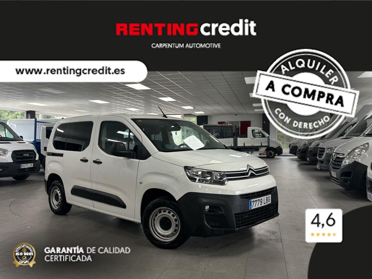 Citroën Berlingo COMBI TALLA M BLUEHDI 100CV SSLIVE