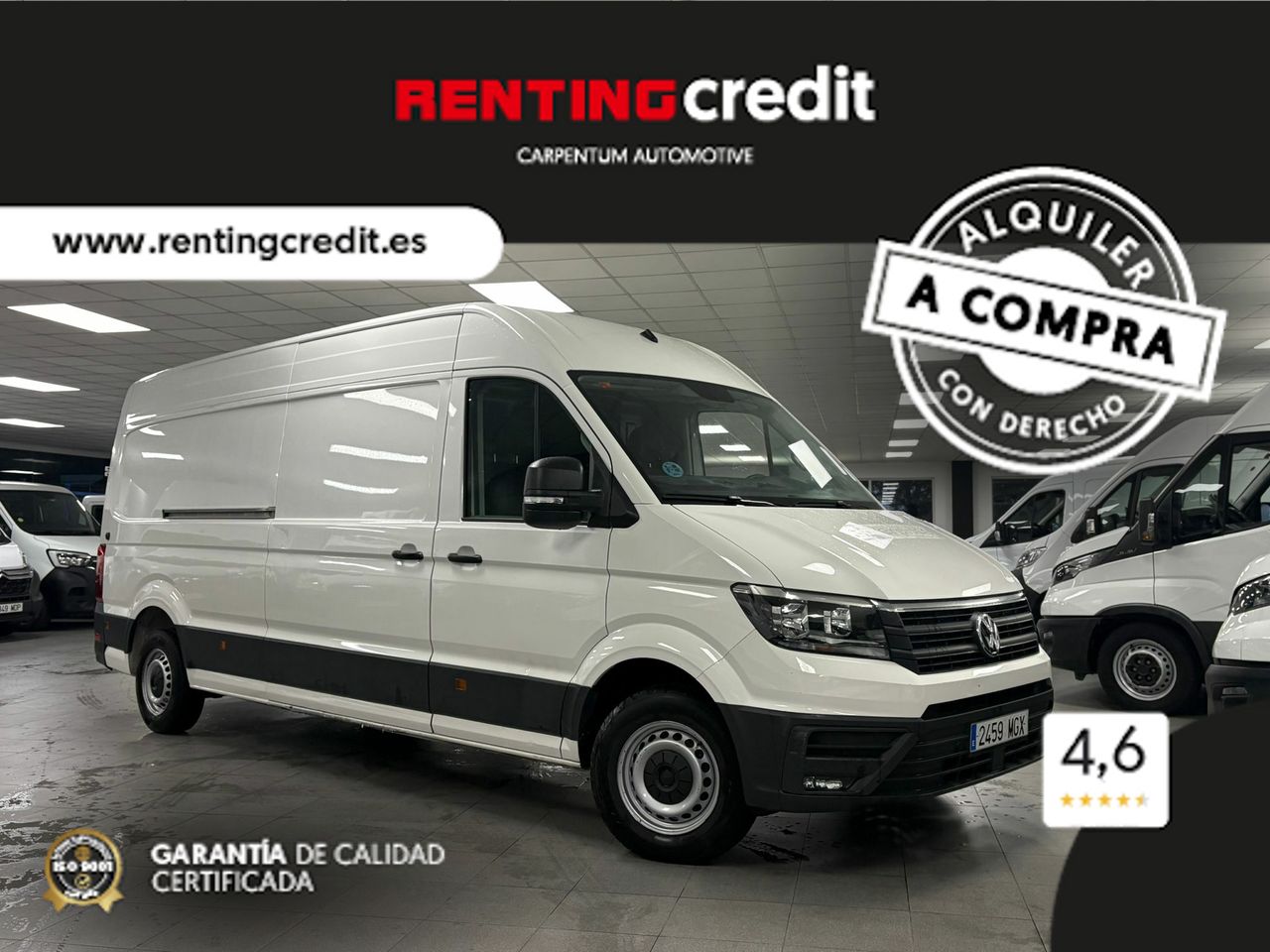 Volkswagen Crafter 35 FURGÓN BL TA L4H3 2.0TDI 103KW(140CV) 