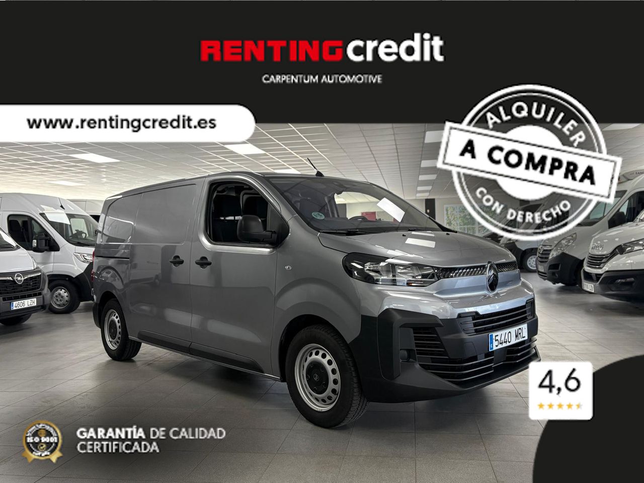 Citroën Jumpy Furgón Talla M BlueHDi 120 S&S 6v