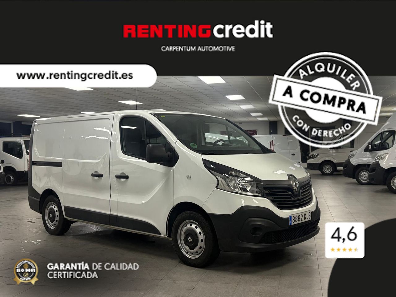 Renault Trafic Furgon 29 L1H1 dCi 88kW (120CV) Euro 6