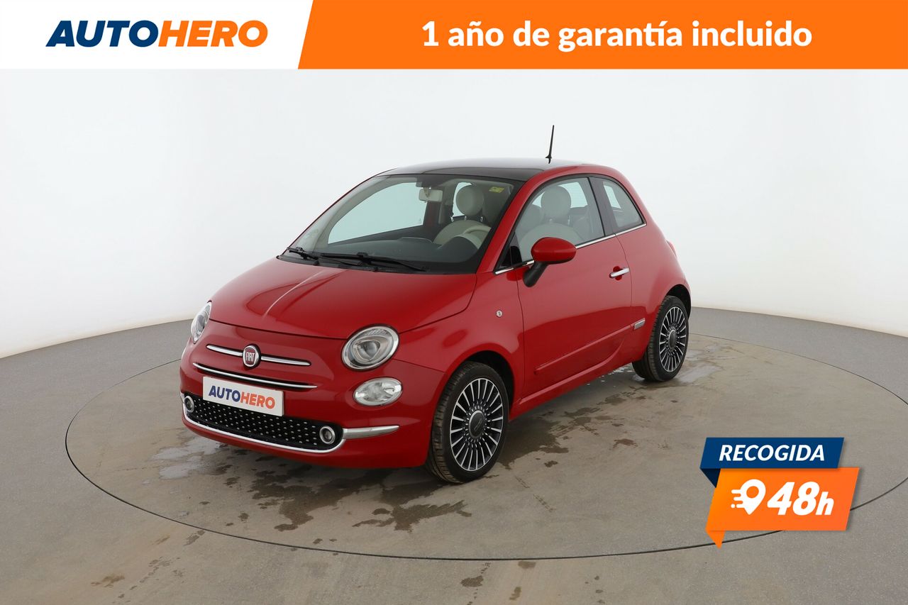 Fiat 500 con volante multifuncional  de segunda mano - fiat 500 2018 /