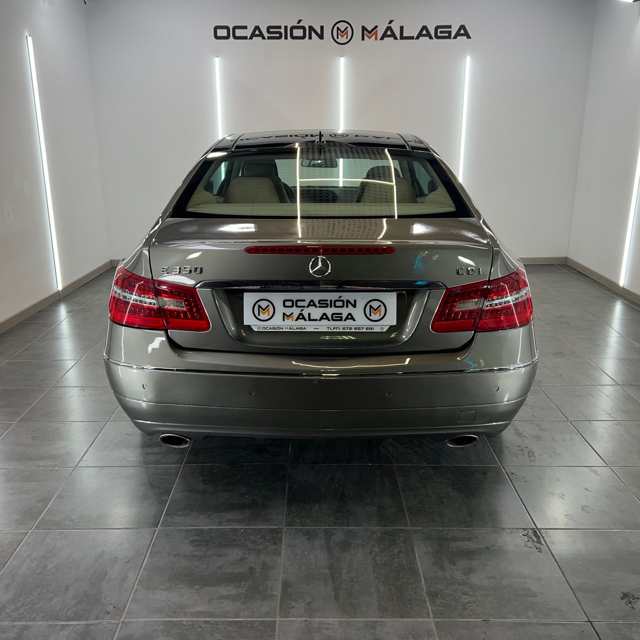 Mercedes Clase E Coupé E 350 CDI Blue Efficiency Avantg. Nacional  - Foto 2 
