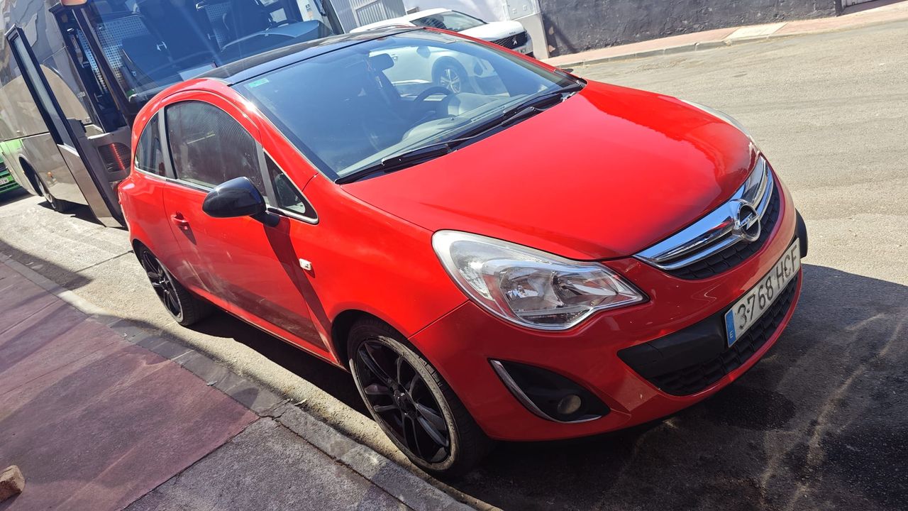 Opel Corsa 1.4 Color Edition Rojo Techo Negro - 183.000Km - Foto 2 
