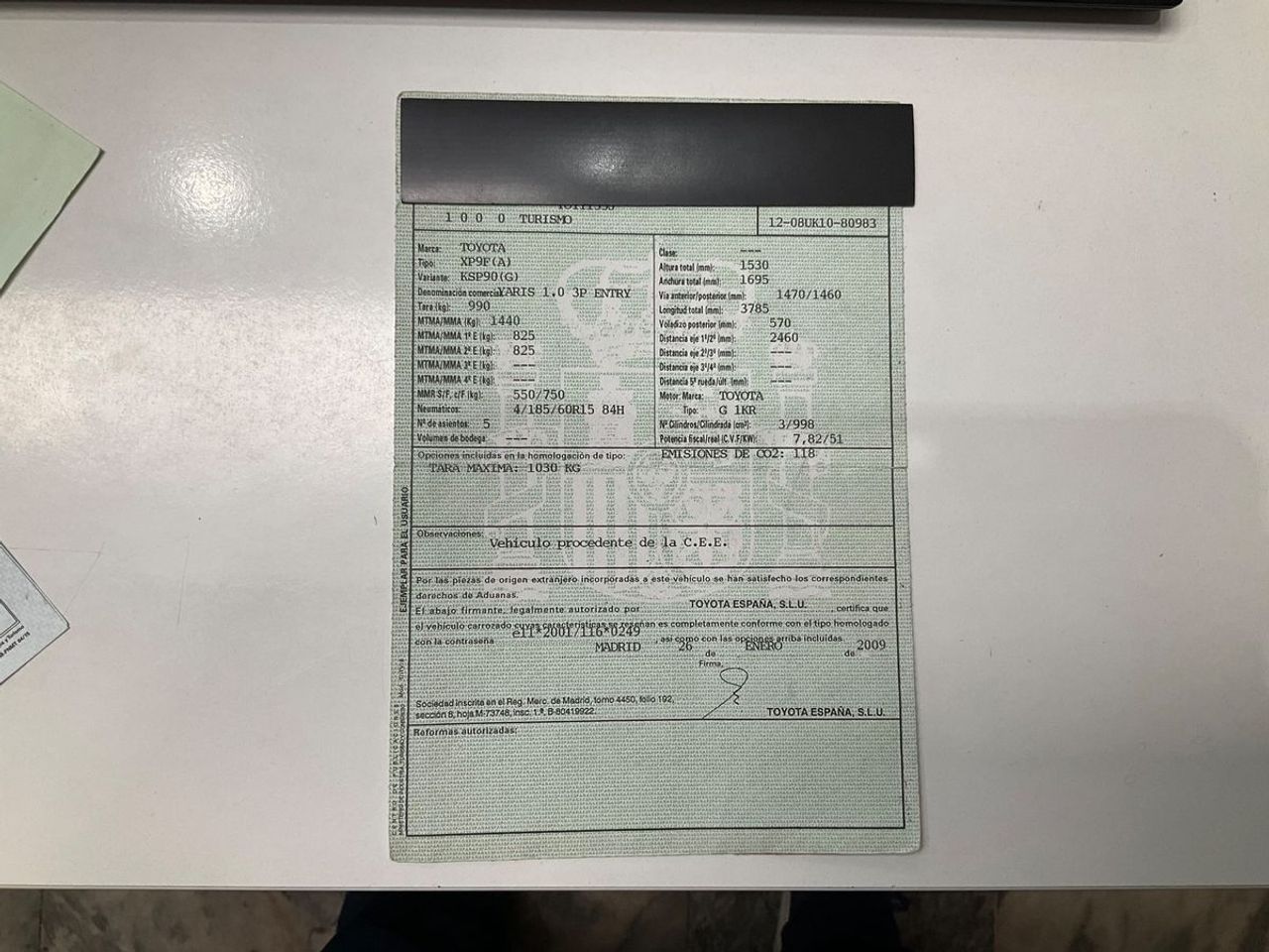 Toyota Yaris 1.0 VVT-I Active 70Cv Nacional - Foto 2 