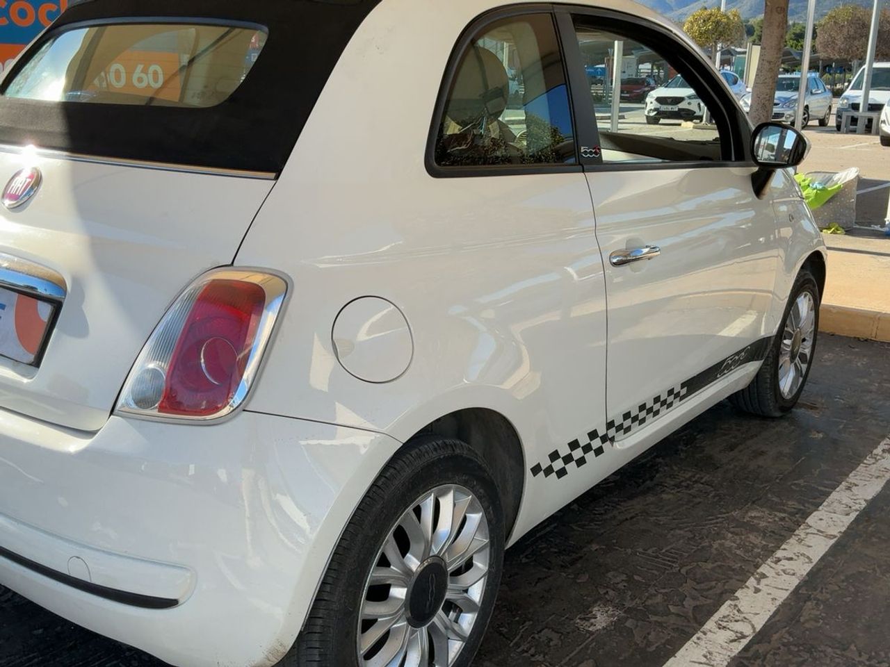 Fiat 500 1.2 8v 69 CV Lounge Cabrio Nacional  - 122.000Km - Foto 2 