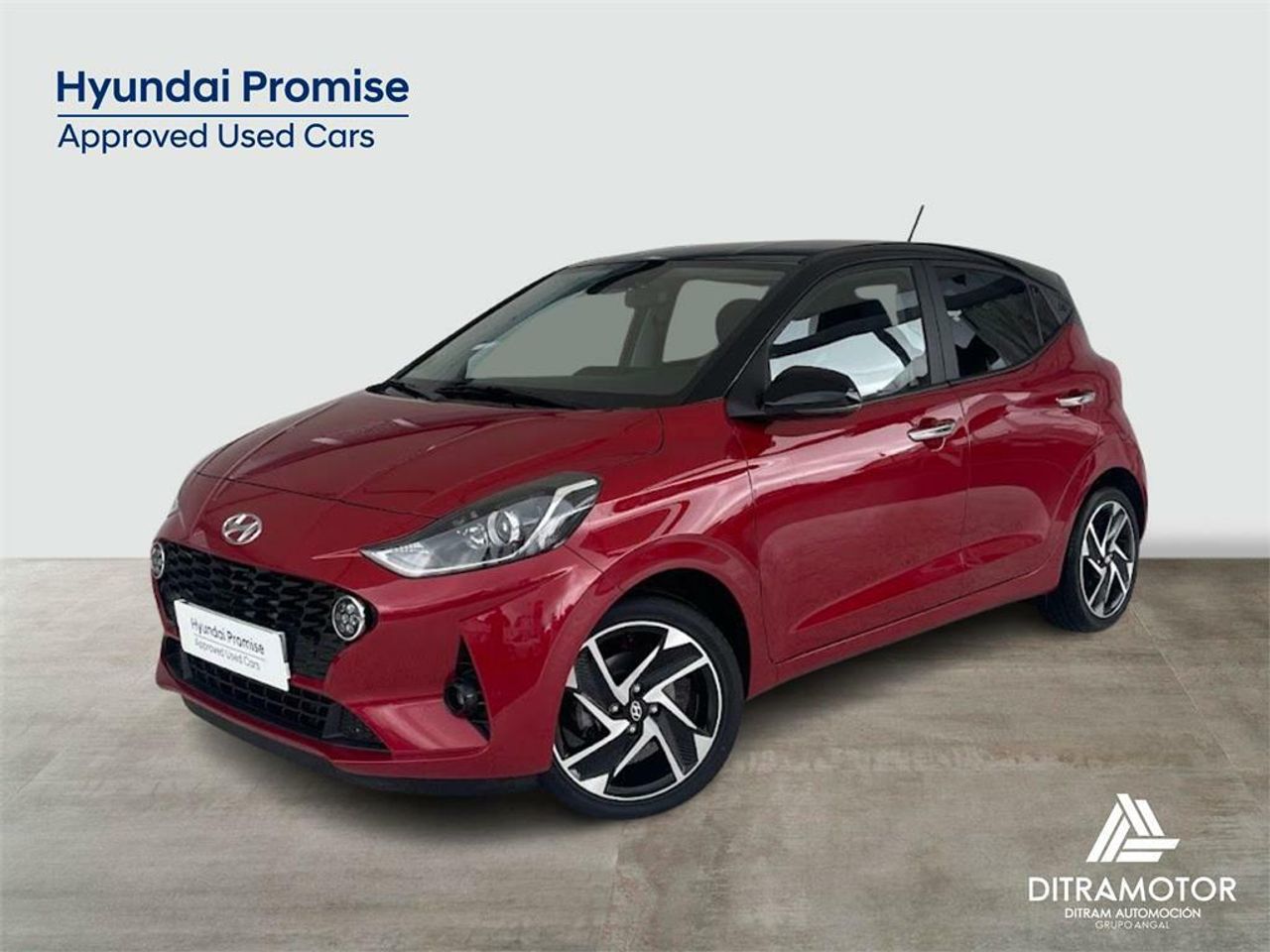 Hyundai i10 color negro  de segunda mano - hyundai i10 2023 /