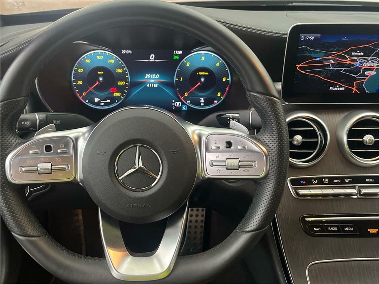 Mercedes Clase C 220 d Coupe AMG Line (EURO 6d) - Foto 2