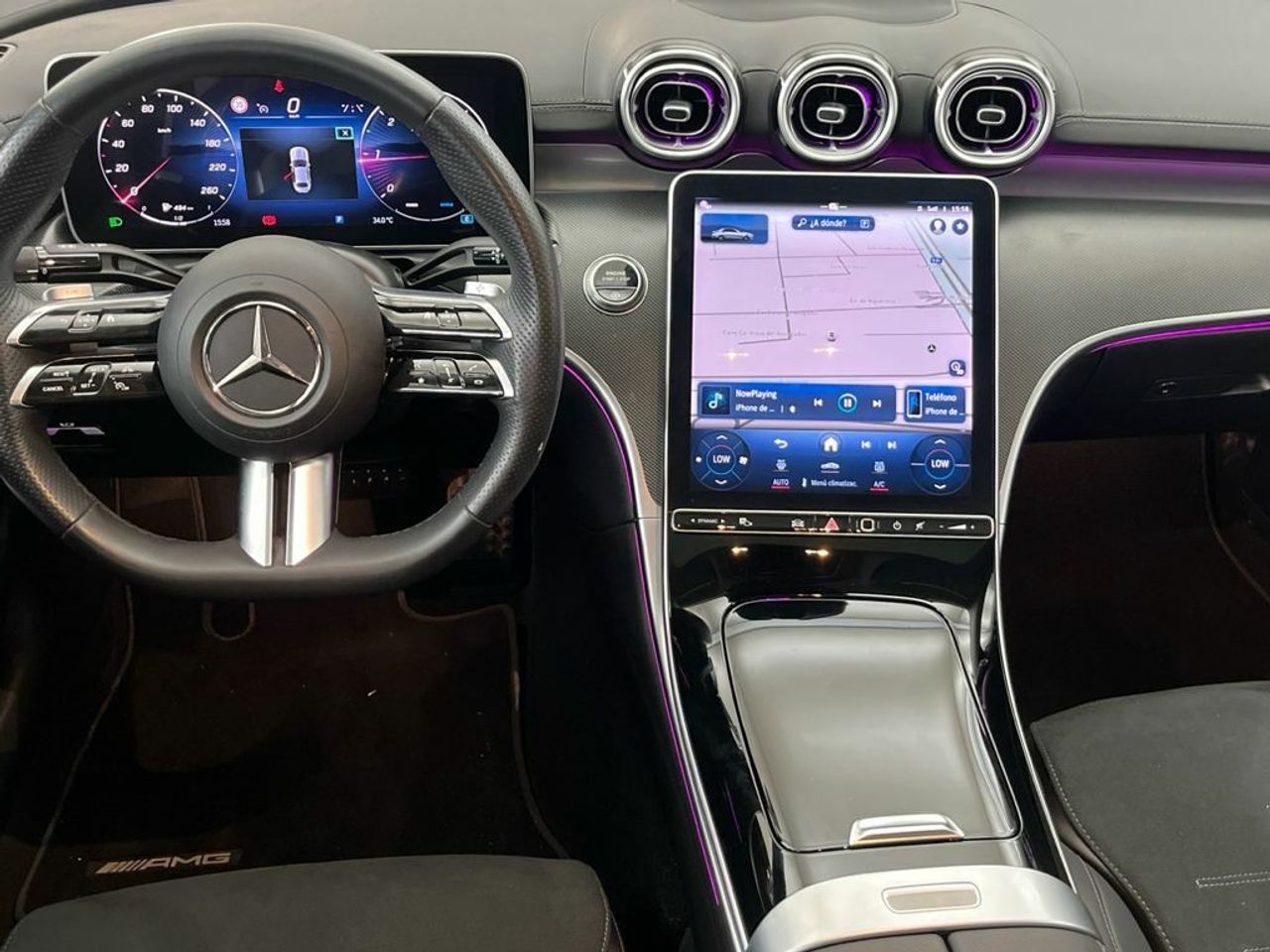 Mercedes Clase C 220 d AMG Line (EURO 6d) - Foto 2