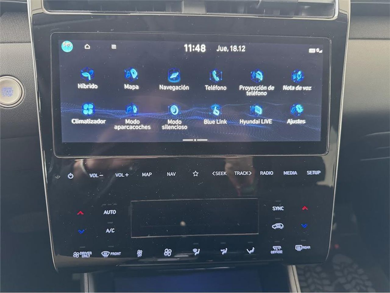 Hyundai Tucson 1.6 TGDI 169kW HEV Tecno Auto 2C - Foto 2