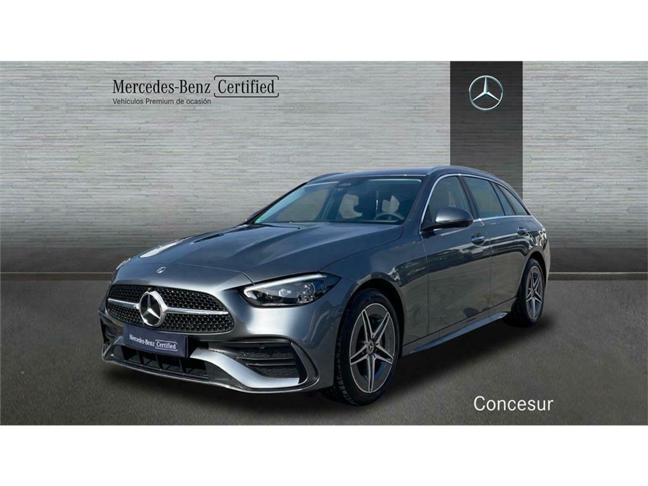 Coche hibrido enchufable 203cv  de segunda mano - mercedes clase c 2024 /
