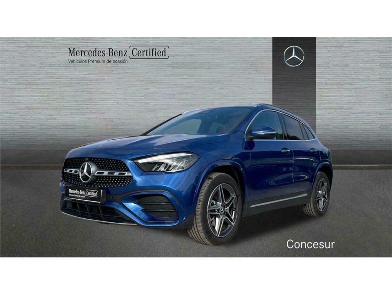 Coche hibrido enchufable 203cv  de segunda mano - mercedes gla 2024 /
