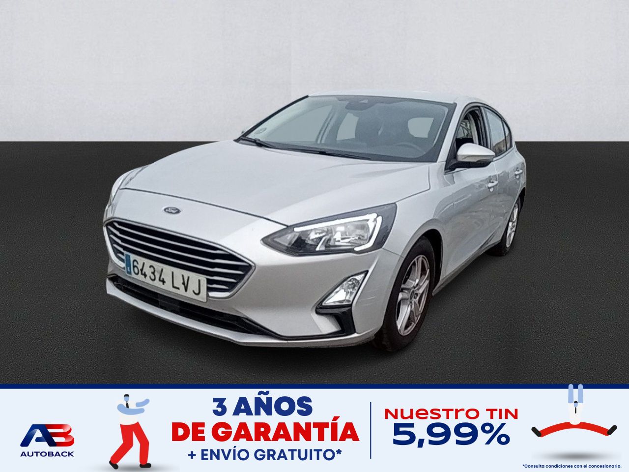 Ford focus gris  de segunda mano - ford focus 2022 /