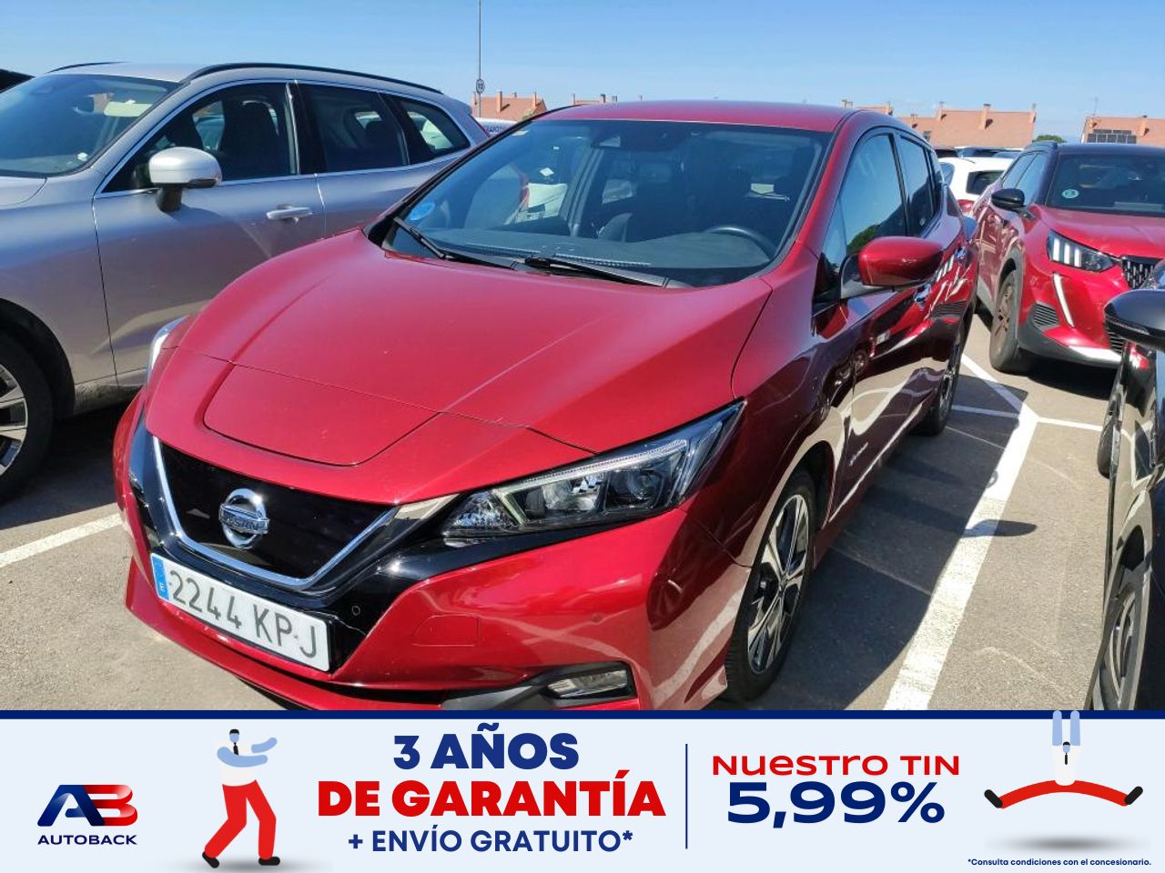 Duplex frente  de segunda mano - nissan leaf 2018 /