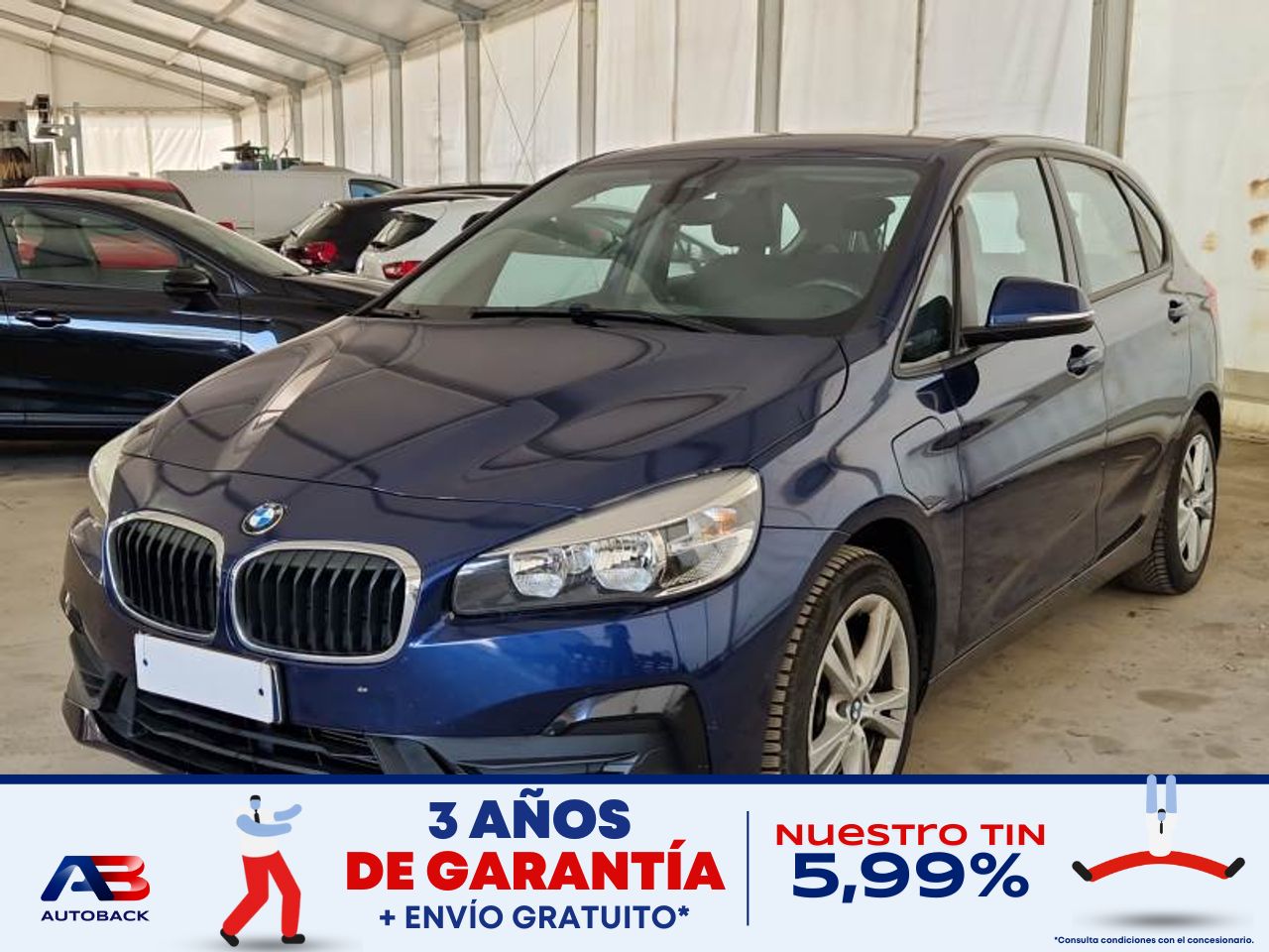 Bmw serie 7 azul  de segunda mano - bmw serie 2 active tourer 2019 /