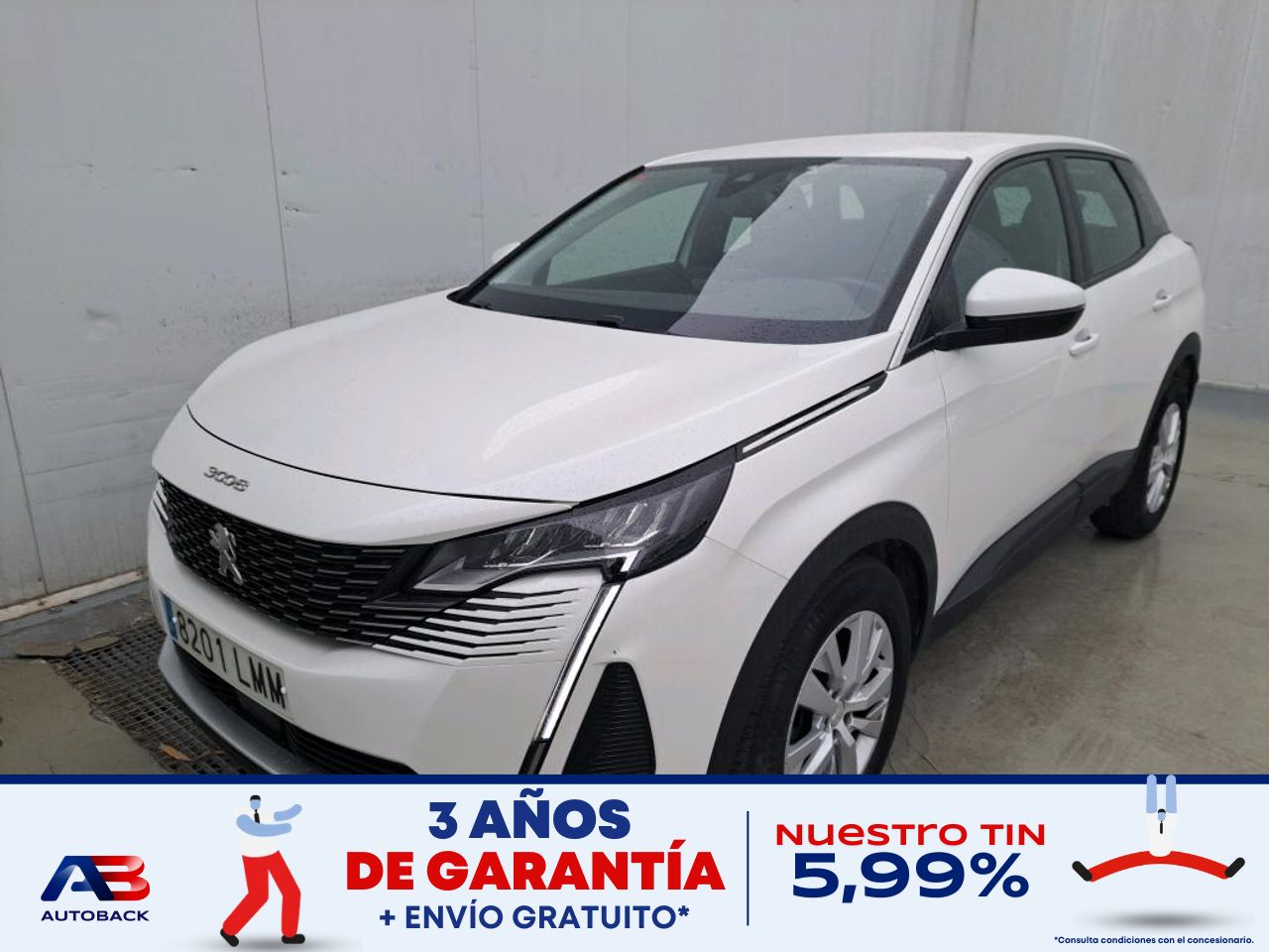 Golf manual 6 marchas  de segunda mano - peugeot 3008 2021 /